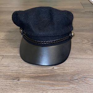 Black Cabby Hat